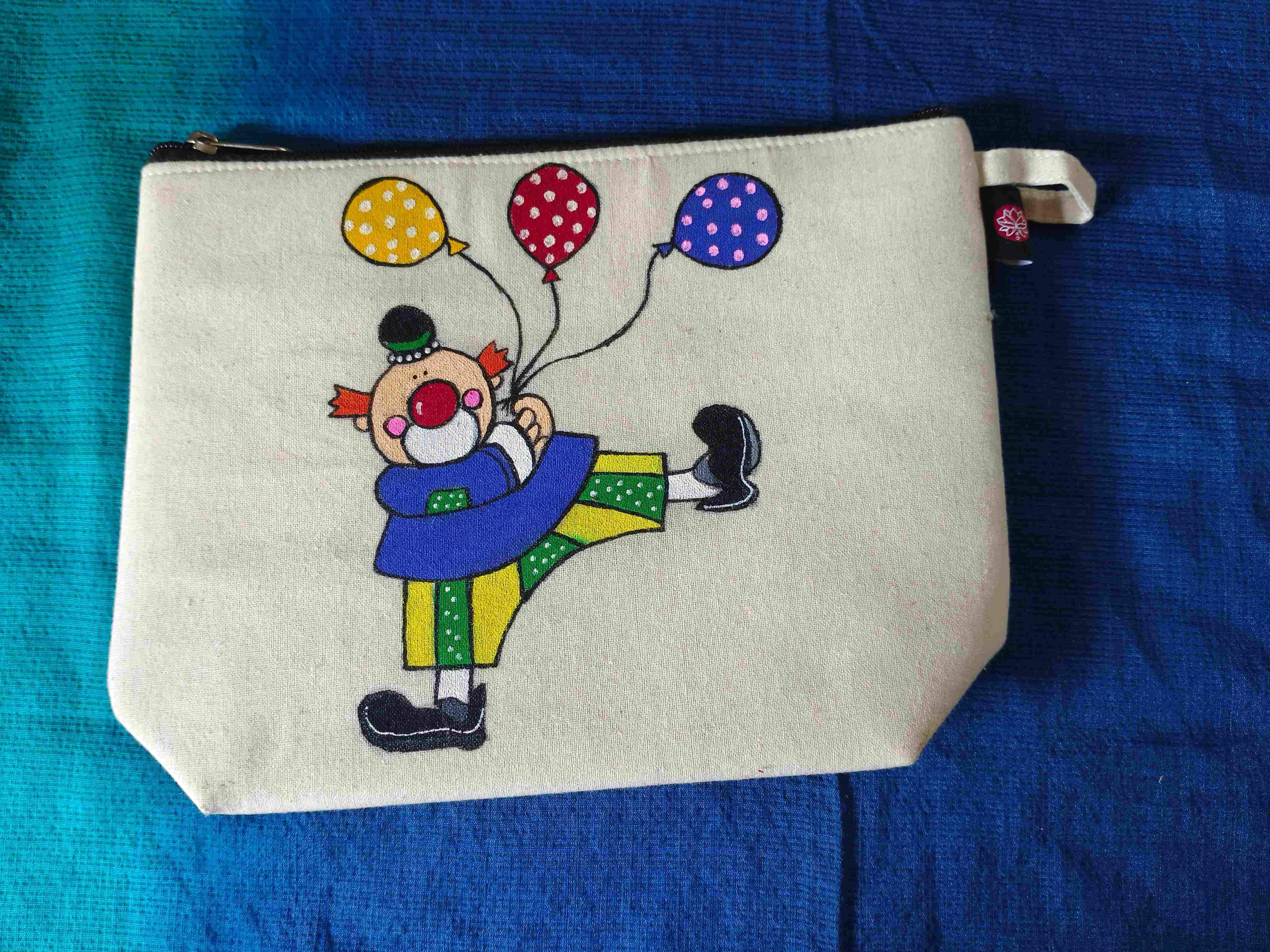 Handpainted Pouch